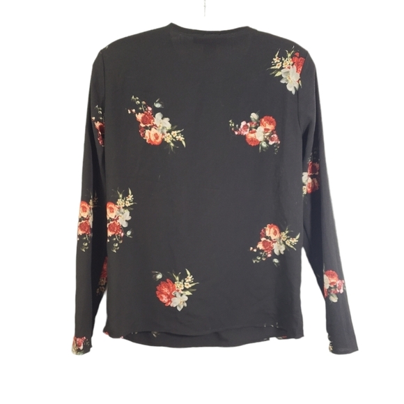 Catherine Malandrino NWT Womens Size S Floral Print Blouse - Picture 3 of 6